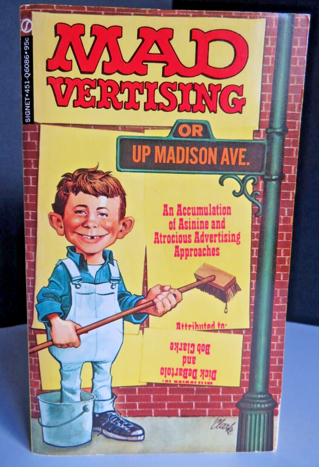 1972 VINTAGE MAD Magazine® MADVERTISING Dick DeBartolo / Bob