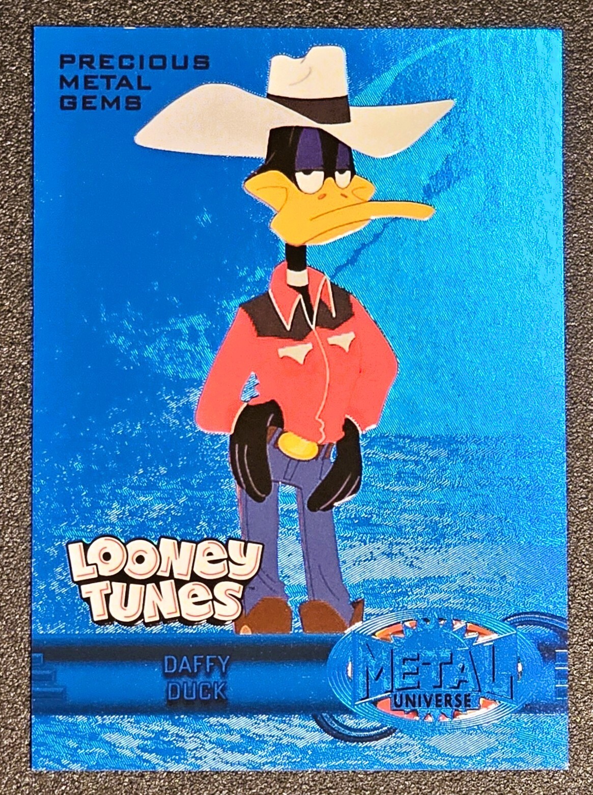 ◆ DUFFY 2024 Fleer Retro Looney Tunes Daffy Duck (19/50) PMG Blue 97