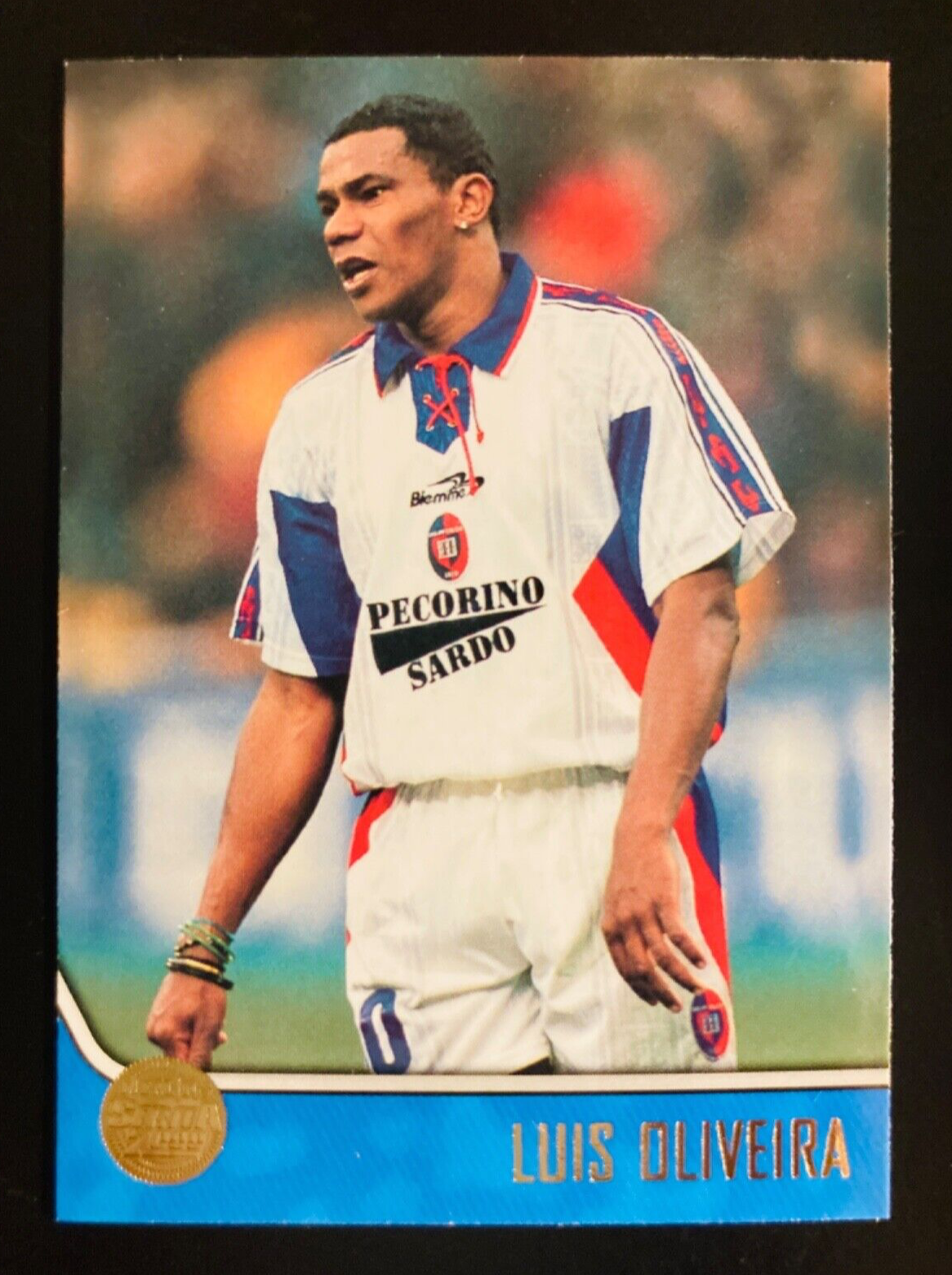 1999-00 Topps Merlin Serie A 2000 # 15 Luis Oliveira Cagliari card