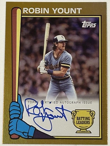 2024 Topps Archives - Robin Yount #90BLA-RY