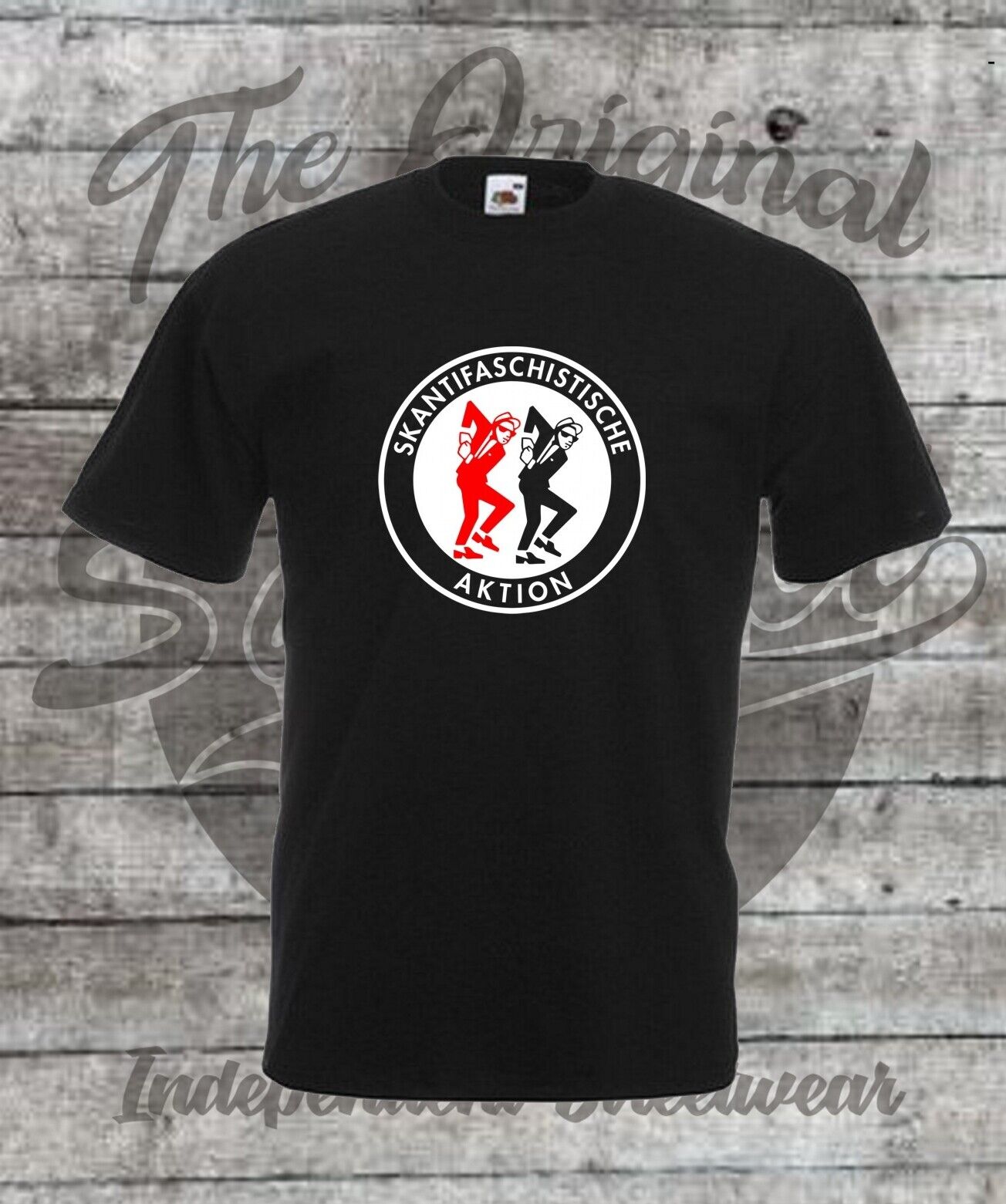 T-Shirt Größe S - 4XL SKA / Antifa / Gegen Nazis / FCK NZS / Antifaschist / Punk