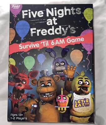 Five Nights at Freddy's Survive 'Til 6AM Never opened Or played! Funko Games