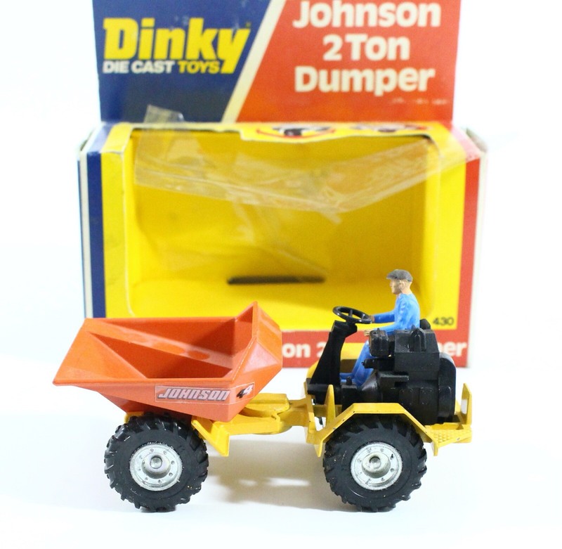 Dinkey Johnson 2Ton Dumper レア Vintage Dinky Johnson 2 Ton Dumper w/ Driver #430 | eBay