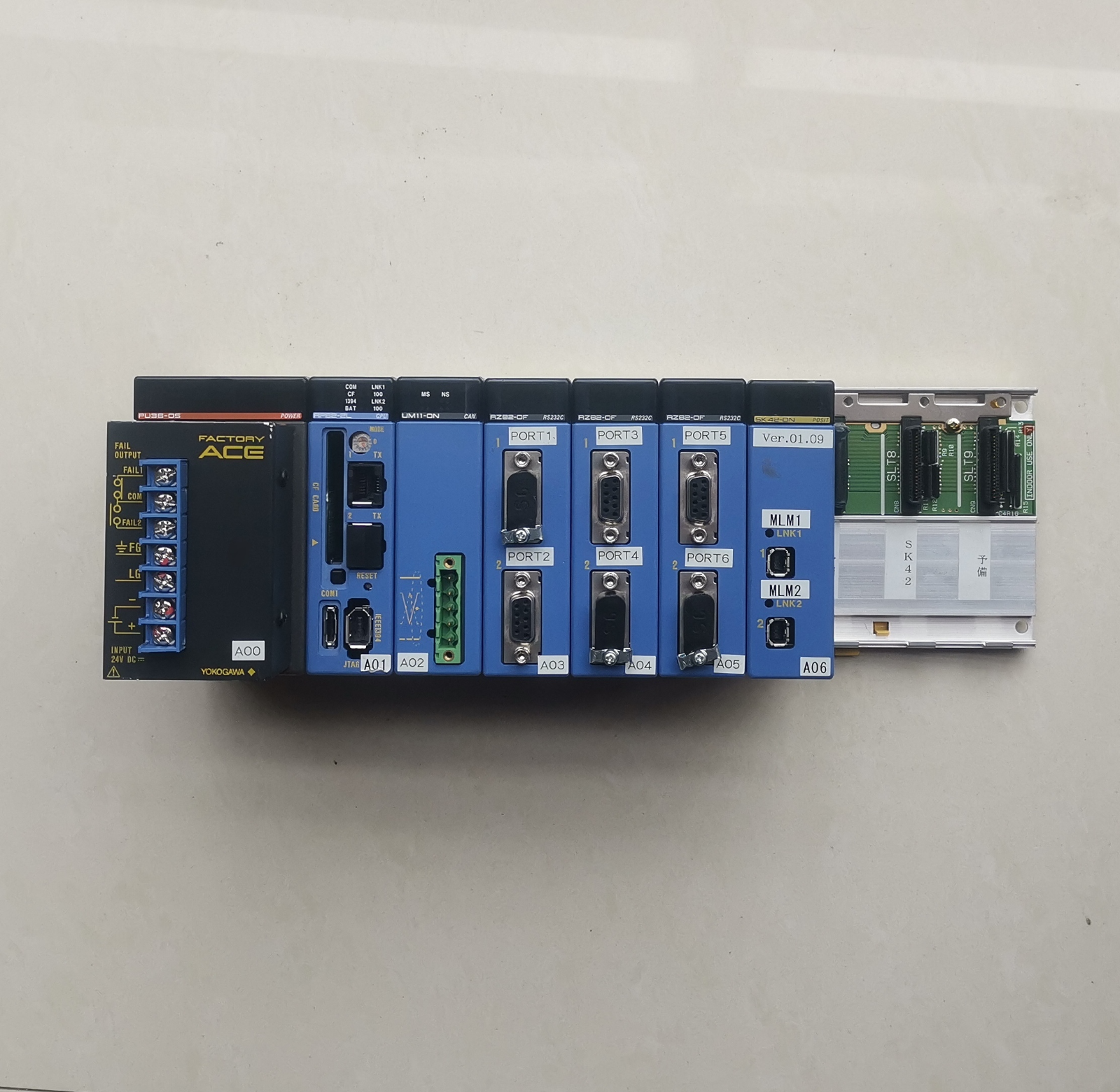 YOKOGAWA FA-M3 PLC:PU36-OS power,RP62-2L CPU,UM11-ON CAN YOKOGAWA FA-M3 PLC:PU36-OS power,RP62-2L CPU,UM11-ON CAN
