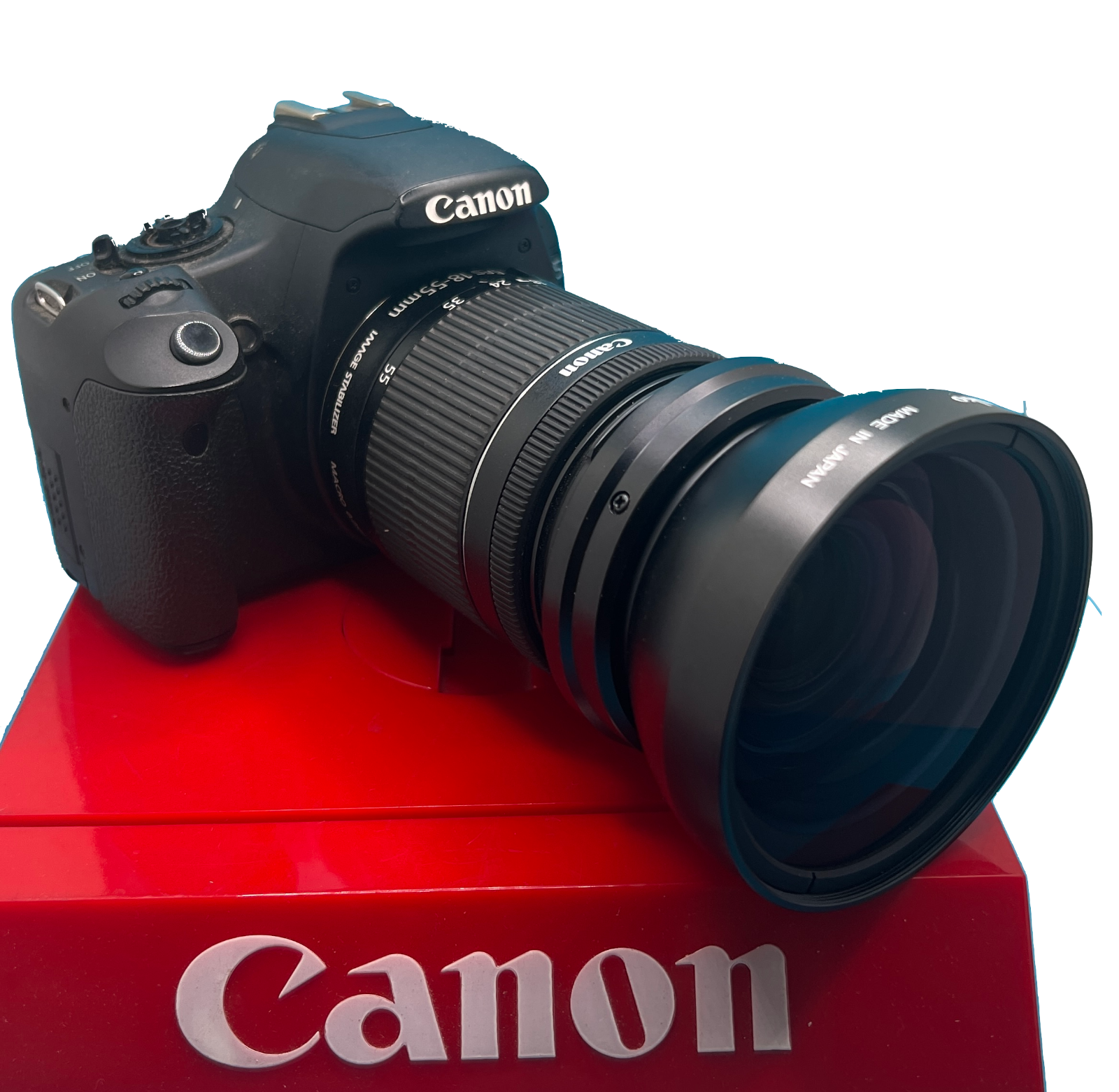 WIDE ANGLE + MACRO LENS FOR Canon Rebel EOS XTI 1200D T3 T3I