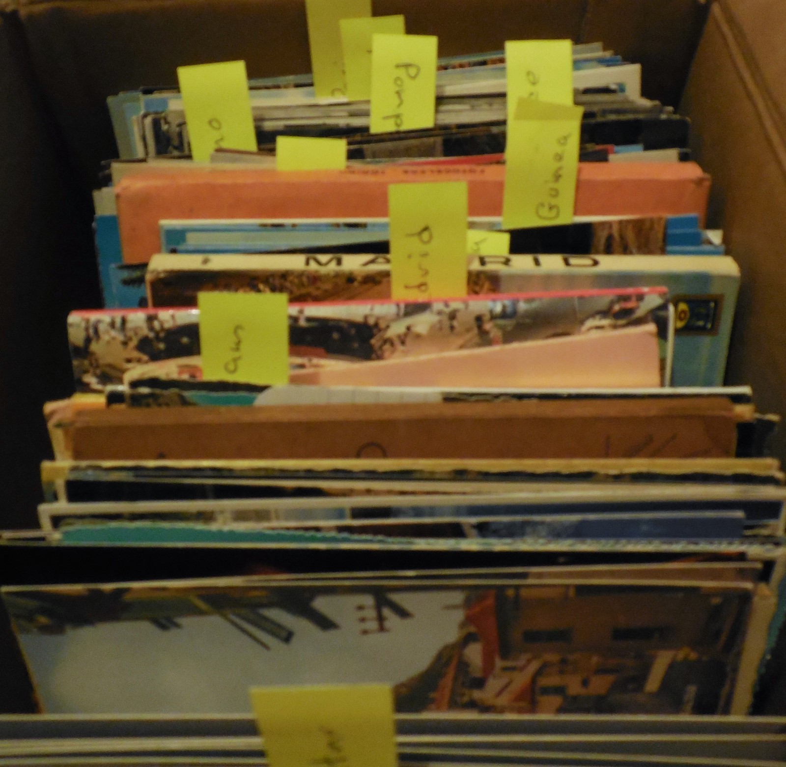 Postcard Lot International Locations 250+ Includes GILLETTA Non-USA Europe Plus