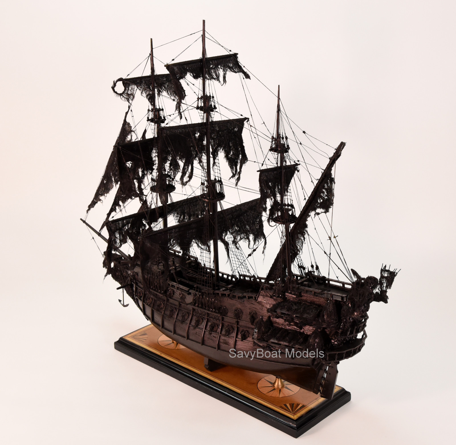Flying Dutchman Tall Ship Handmade Wooden Ship Model 35