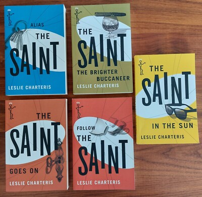 Leslie Charteris The Saint Mystery Crime Lot Reprint Vintage Short Stories