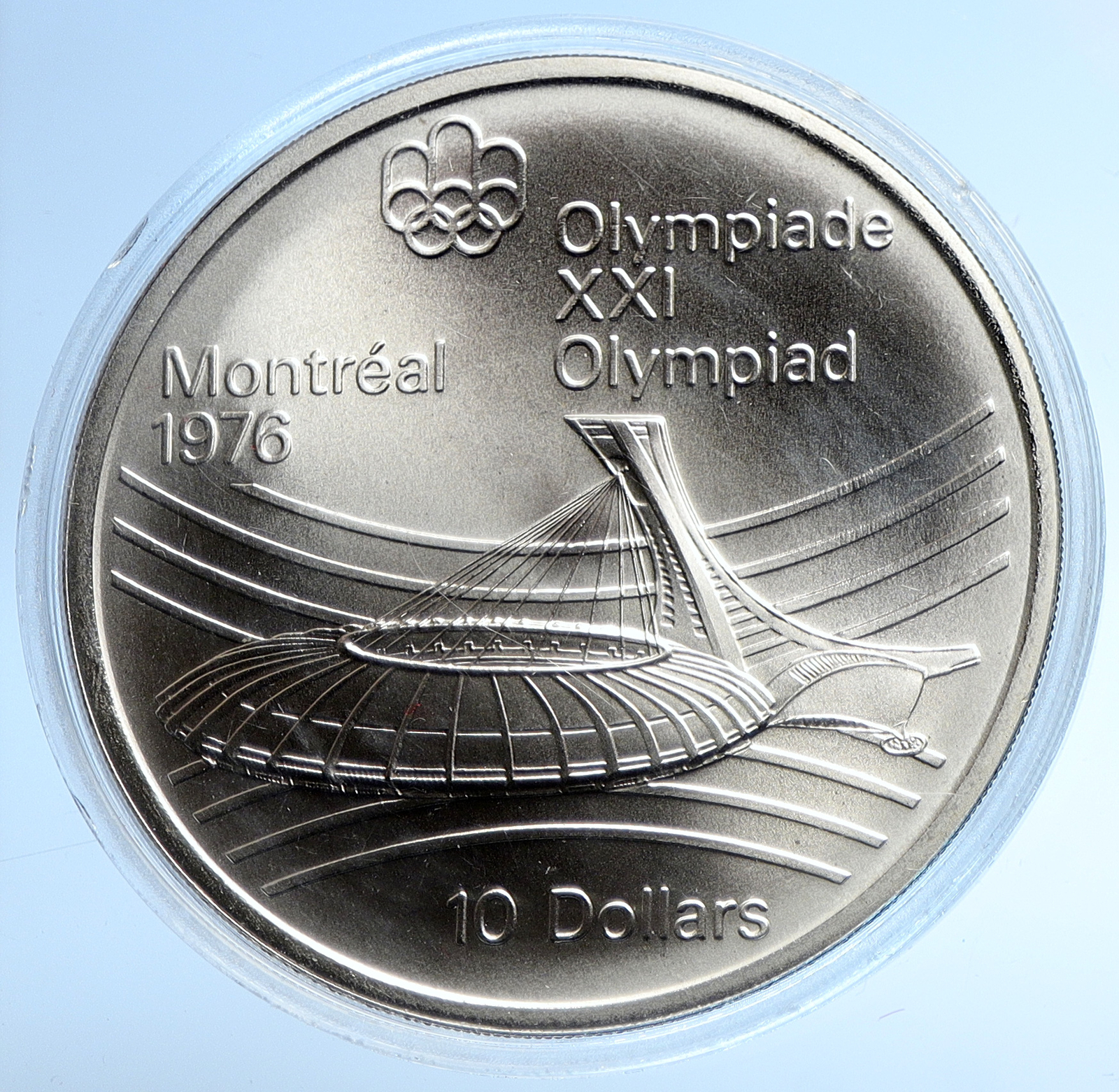 【bicky】　　 UAMOU１６点 1976 CANADA Elizabeth II Olympic Montreal STADIUM Old BU