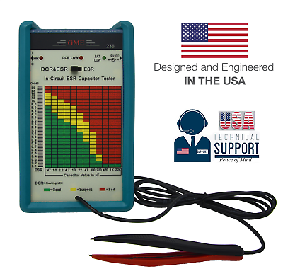 GME Professional In Circuit ESR Capacitance Meter Capacitor Tester