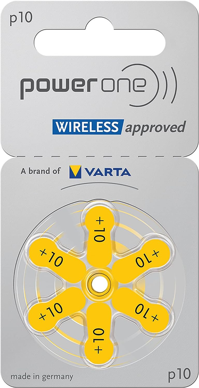 Hearing Aid Batteries Size 10, PR70 60 Batteries