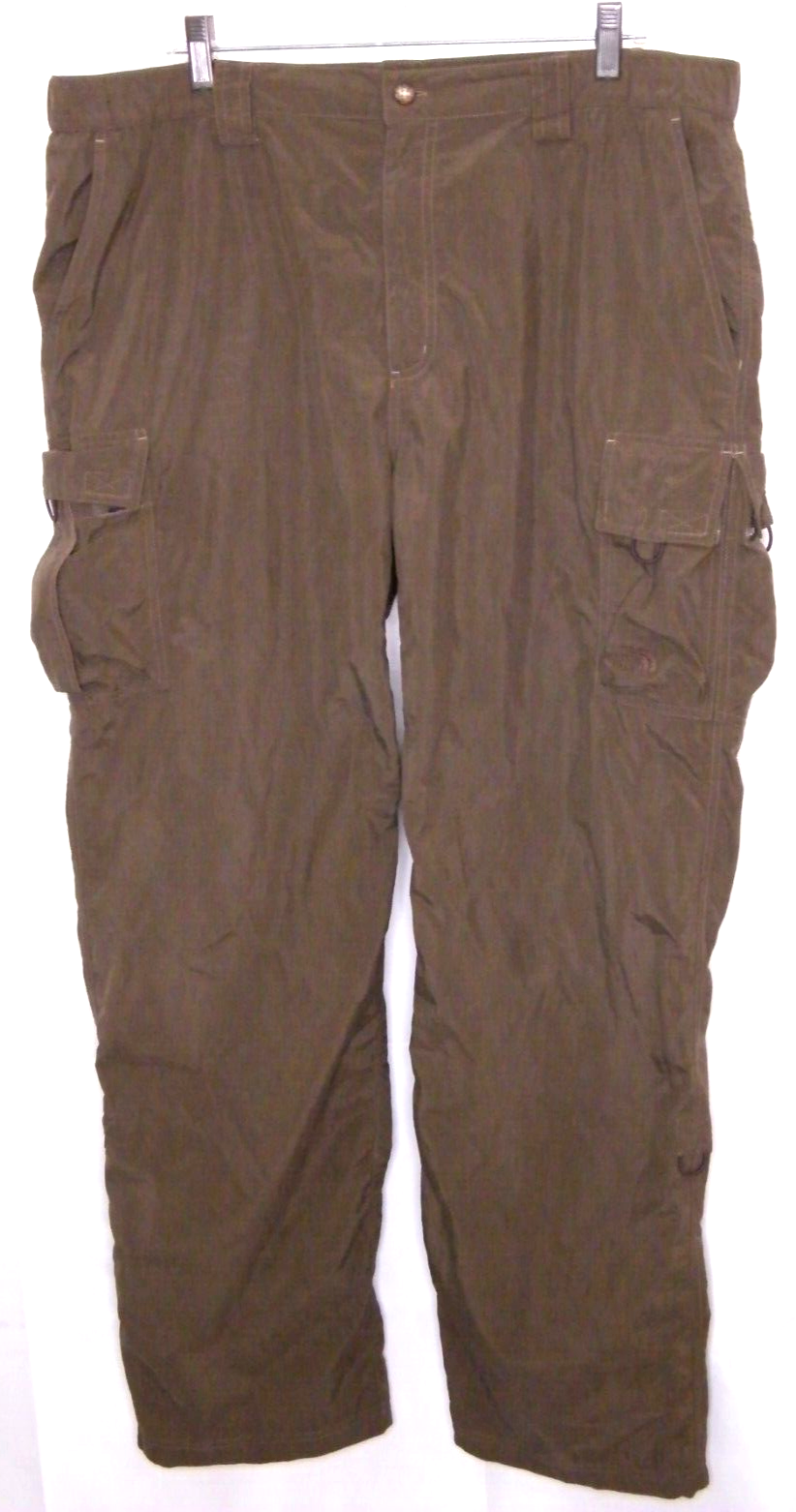 The North Face Cargo Pocket Quick Dry Hiking Outdoor Pants Dark Green Men's  XL