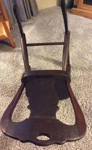 Antique nursing rocker wood sewing rocker chair From 1800’s