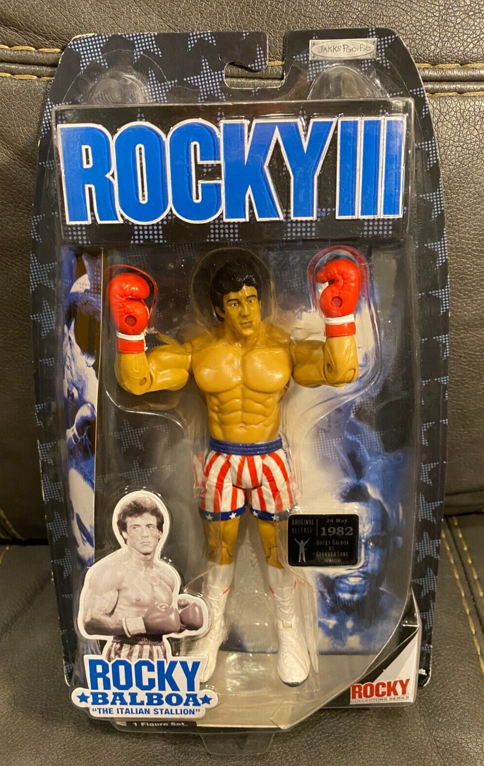 ロッキー クラバー ラング フィギュア Rocky Jakks Jakks *ROCKY III (1982 ) BALBOA vs CLUBBER LANG REMATCH