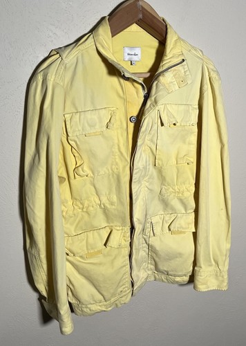YARMO OFFICER JACKET Steven Alan STEVEN ALAN Yellow Cotton