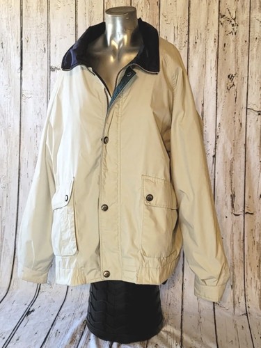 90s ロンドンフォグ カバーオール XL 緑 襟レザー ハンティング Wジップ M】【70~80年代】OLD GAP オールドギャップ 