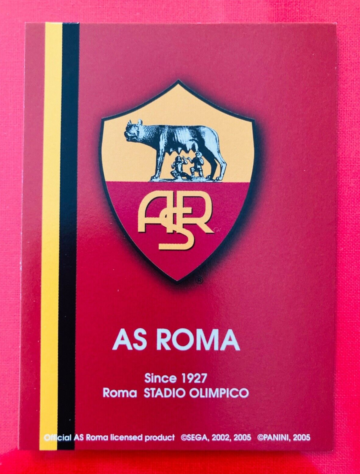 2004-05 Panini SEGA WCCF European Clubs AS Roma complete