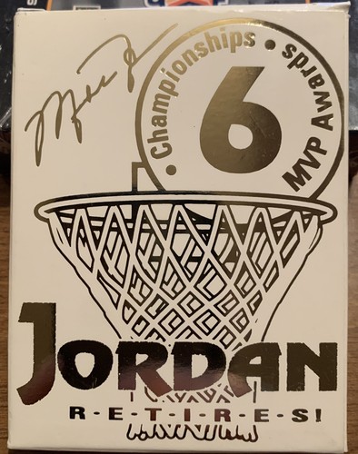 レア90S UPPERDECK JORDAN RETIREMENT CARD Michael Jordan 1999-00 Upper Deck UD Extra Jordan Retires