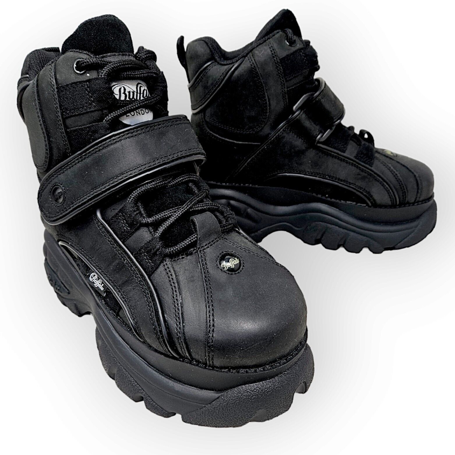 BUFFALO LONDON Cow Leather Platform Tall Boot (1348-14) - US BUFFALO LONDON Cow Leather Platform Tall Boot (1348-14) - US