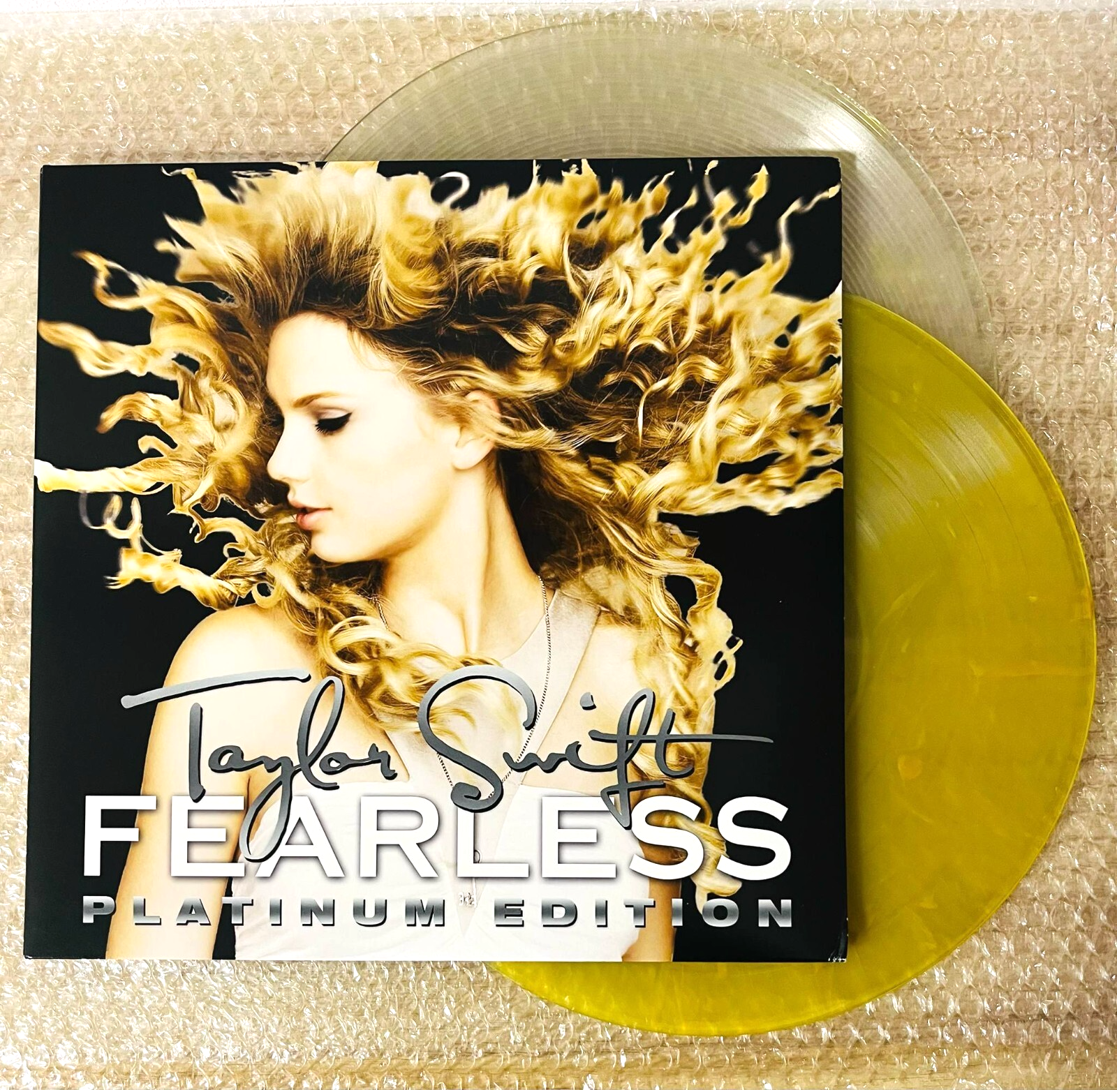 Taylor Swift Fearless (Platinum 〜） サイン入り TAYLOR SWIFT SIGNED AUTOGRAPH FEARLESS PLATINUM EDITION