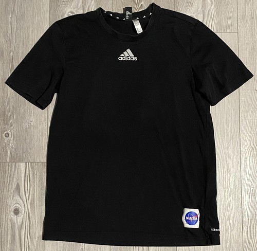 Rare Adidas x Nasa Short Sleeve Shirt Size Small The Three