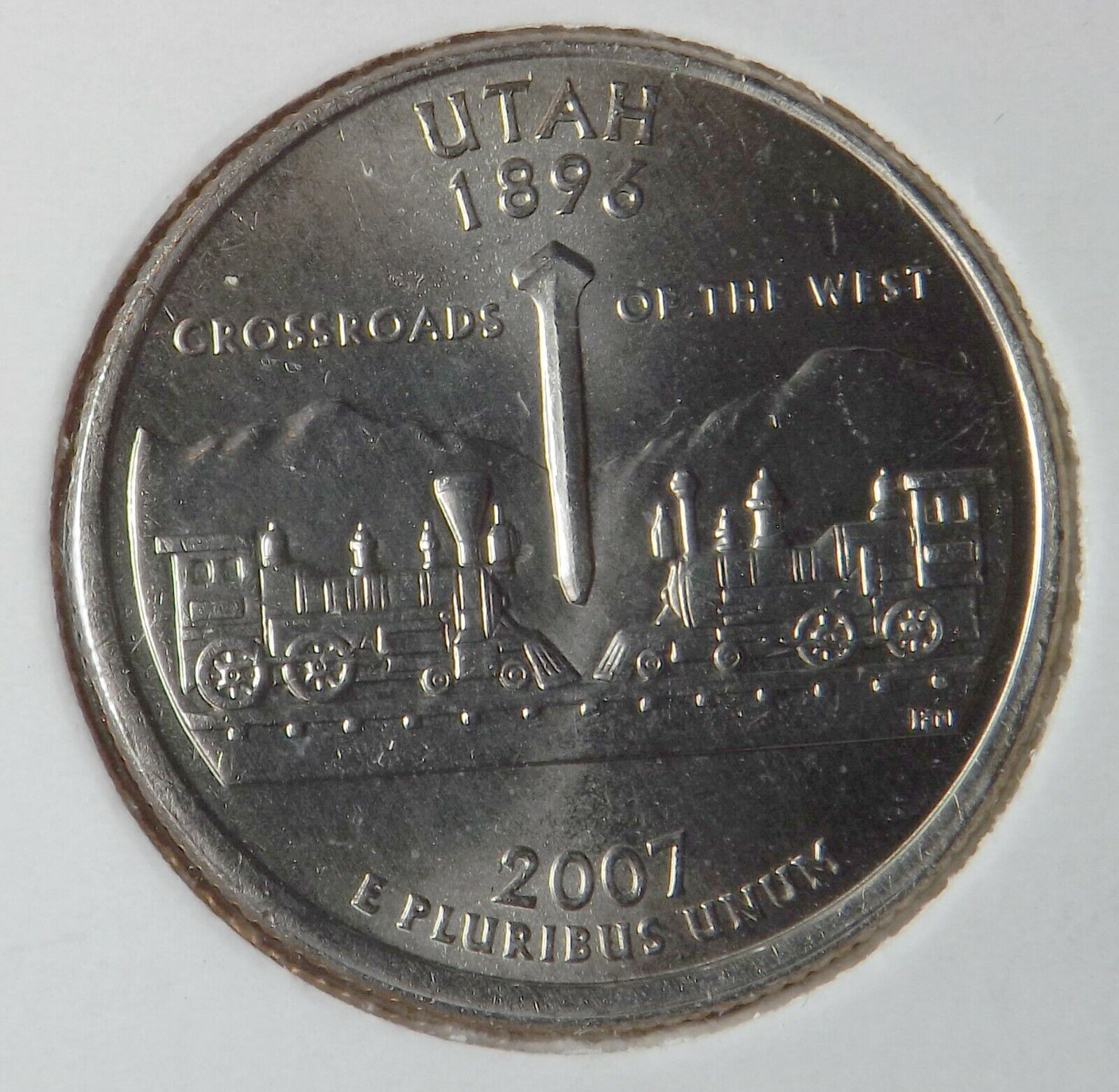 2007 P Utah State Quarter Error - Off Center Broadstrike | eBay 2007 P Utah State Quarter Error - Off Center Broadstrike | eBay