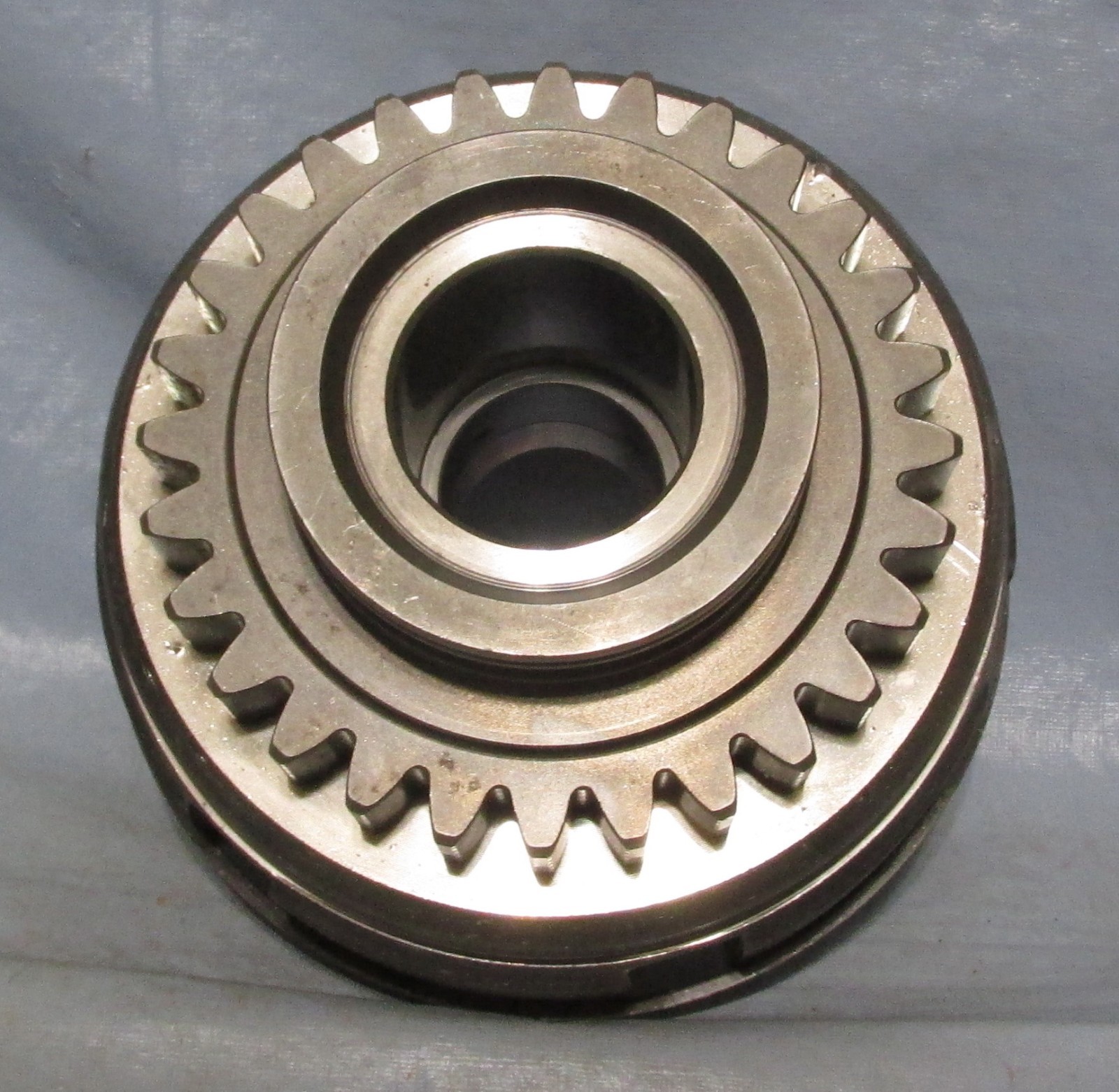 Vintage Industrial Machine Age Steel/Cast Iron Transmission Gear Steampunk Art