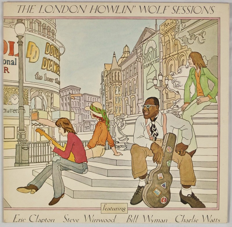 HOWLIN WOLF: London Sessions UK Rolling Stones COC 49101 Blues Eric Clapton LP