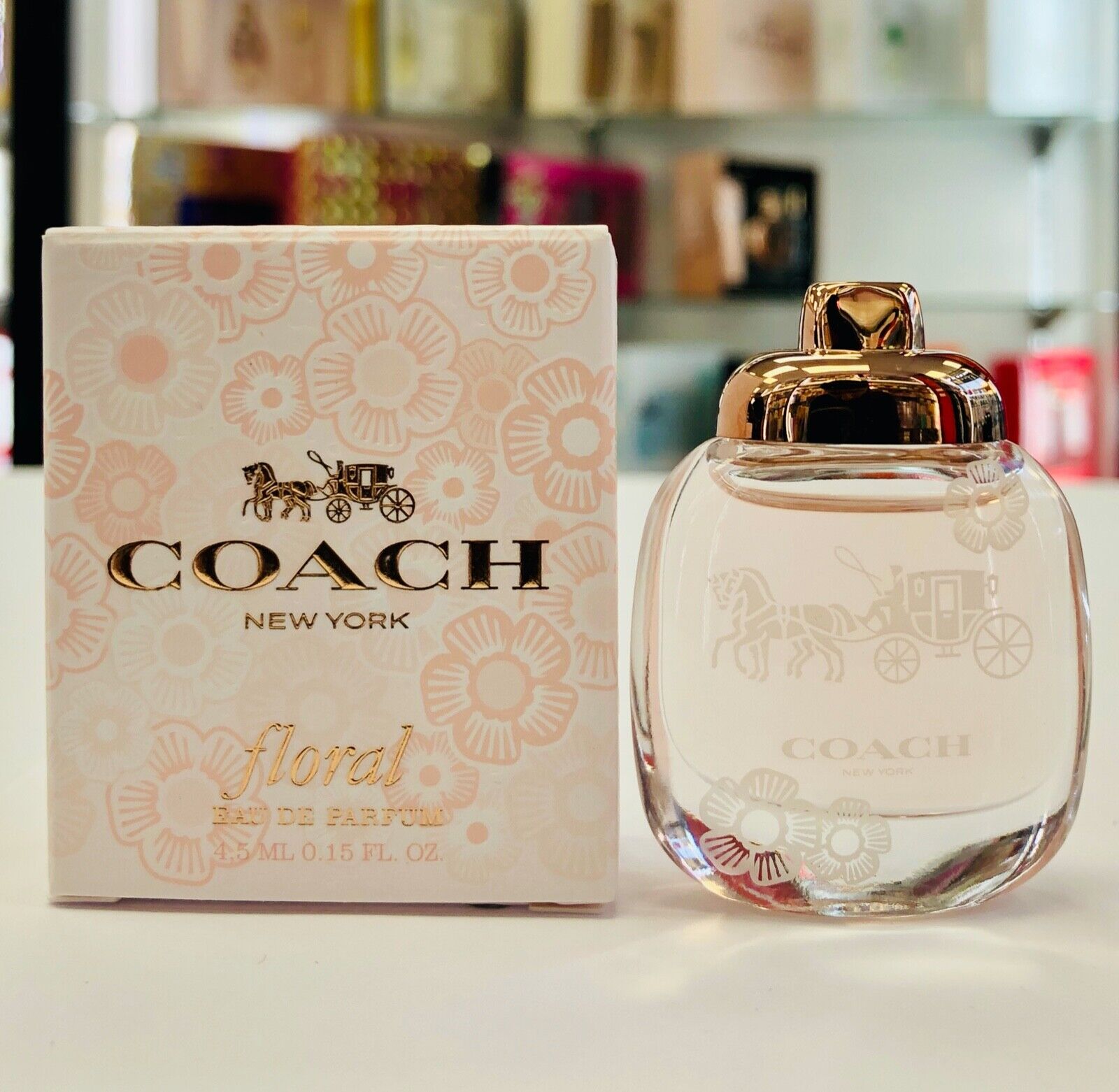 Coach New York Floral Eau De Parfum Mini Splash For Women Coach New York Floral Eau De Parfum Mini Splash For Women