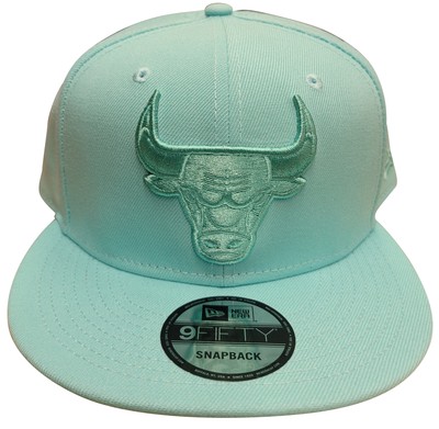 Кроссовки New Era 9Fifty Chicago Bulls Aquamarine Monochrome (60220706) - OSFM