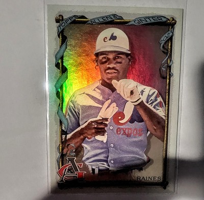 Tim Raines 2023 Topps Allen Ginter SP Hotbox Rainbow Foil