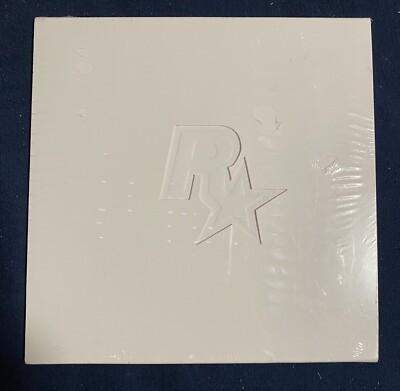 Rockstar Games E3 Promo Media Book logo sticker GTA Vice City Manhunt NEW Sealed