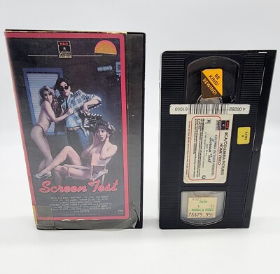 Screen Test 1985 VHS (Tested, Very Rare)