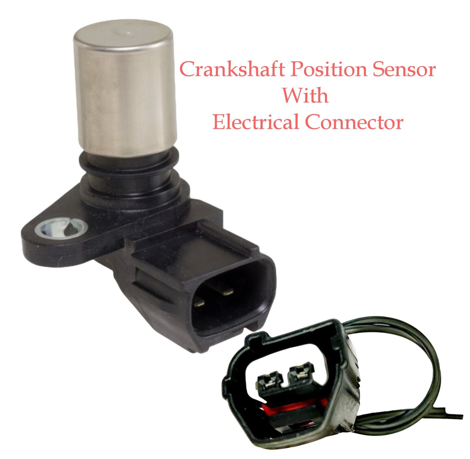 その他 GREENLAND Crankshaft Position Sensor & Connector Fits Volvo C30 C70