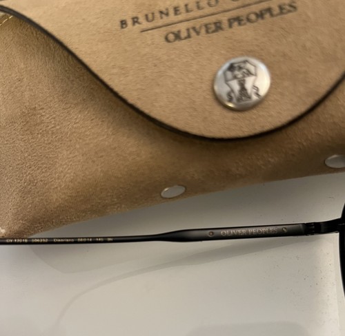 Pre-owned Oliver Peoples Brunello Cucinelli Collection Cesarino 50mm Msrp$799 Great Gift In G-15