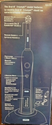 Braun Oral-B SMART Triumph Electric Toothbrush Rechargeable Pro Care 9100