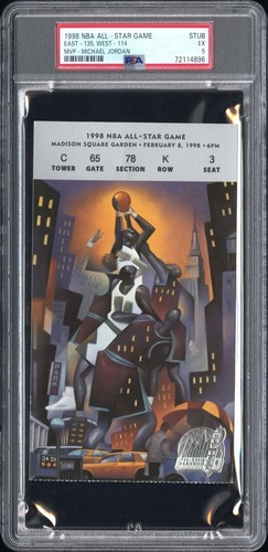 1998 NBA ALL STAR GAME KOBE BRYANT DEBUT/MICHAEL JORDAN MVP