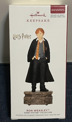 HALLMARK 2019 HARRY POTTER RON WEASLEY STORY TELLER ORNAMENT