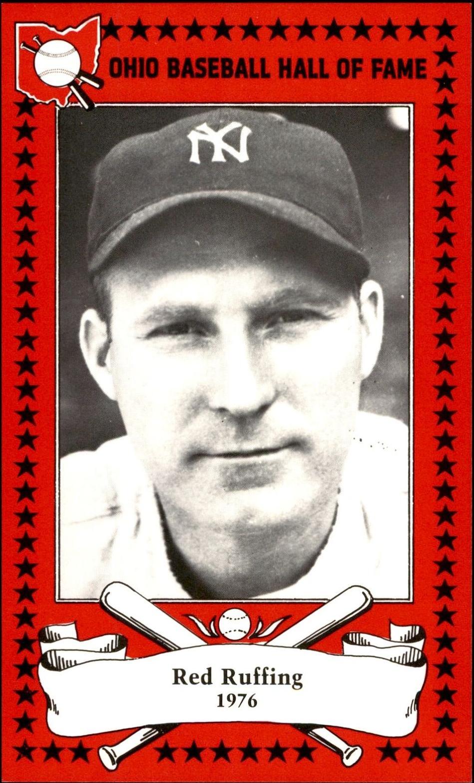 1982 Ohio Baseball Hall of Fames - Red Ruffing #11 for sale online | eBay