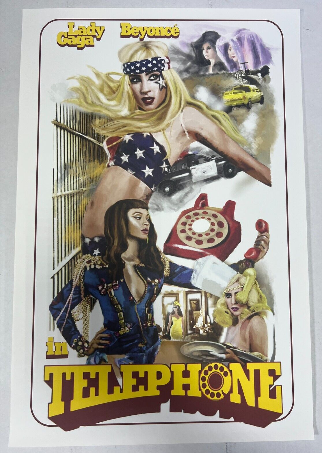 Lady Gaga - Telephone feat. Beyoncé 7\" Lady Gaga feat. Beyoncé: Telephone (Music Video 2010) - IMDb