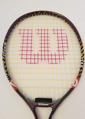 Wilson Pete Sampras Rak Attak Titanium 21 Tennis Racquet With Original Case