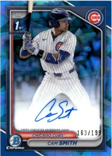 2024 Bowman Chrome Draft Sapphire Edition - Cam Smith #CPA-CS