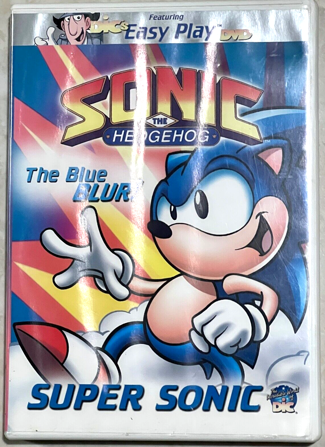 Sonic the Hedgehog The Blue BLUR! Easy Play DVD 31398791928