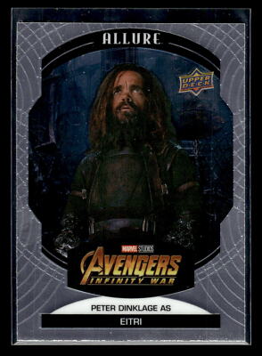 UPPER D·E·C·K　AVENGERS ENDGAME　新品未開封5パック 2022 Upper Deck Avengers Endgame Allure #82 Peter Dinklage