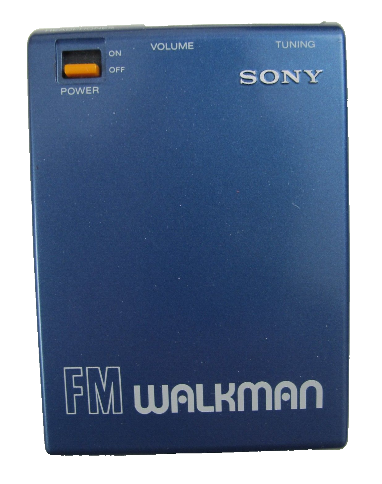 First model SONY FM WALKMAN Blue SRF-40 W FM Tested Works