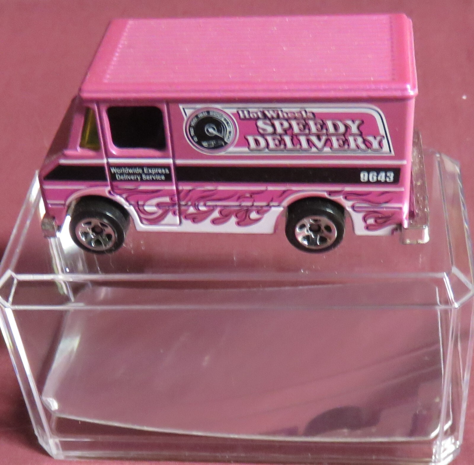 ミニカー HotWheels SP Edit. DairyDelivery Publix HOT PINK HOT WHEELS SPEEDY DELIVERY, CUSTOM DAIRY DELIVERY