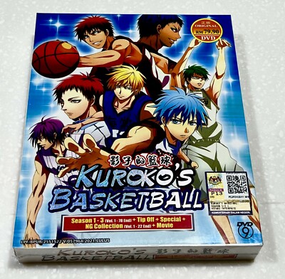 アニメ KUROKO'S BASKET DVD DVD Anime Kuroko's Basketball Complete Series Season 1+2+3 +