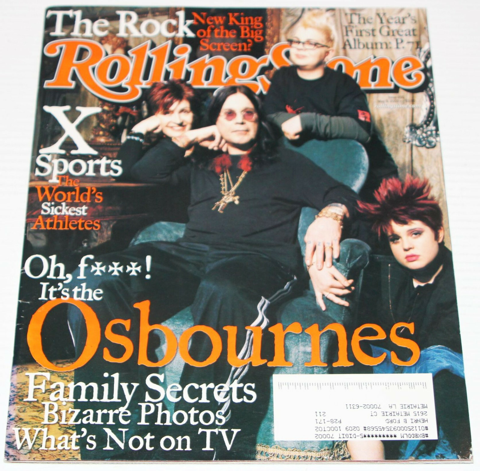 Rolling Stone Magazine 895 - May 9 2002 - Ozzy Osbourne