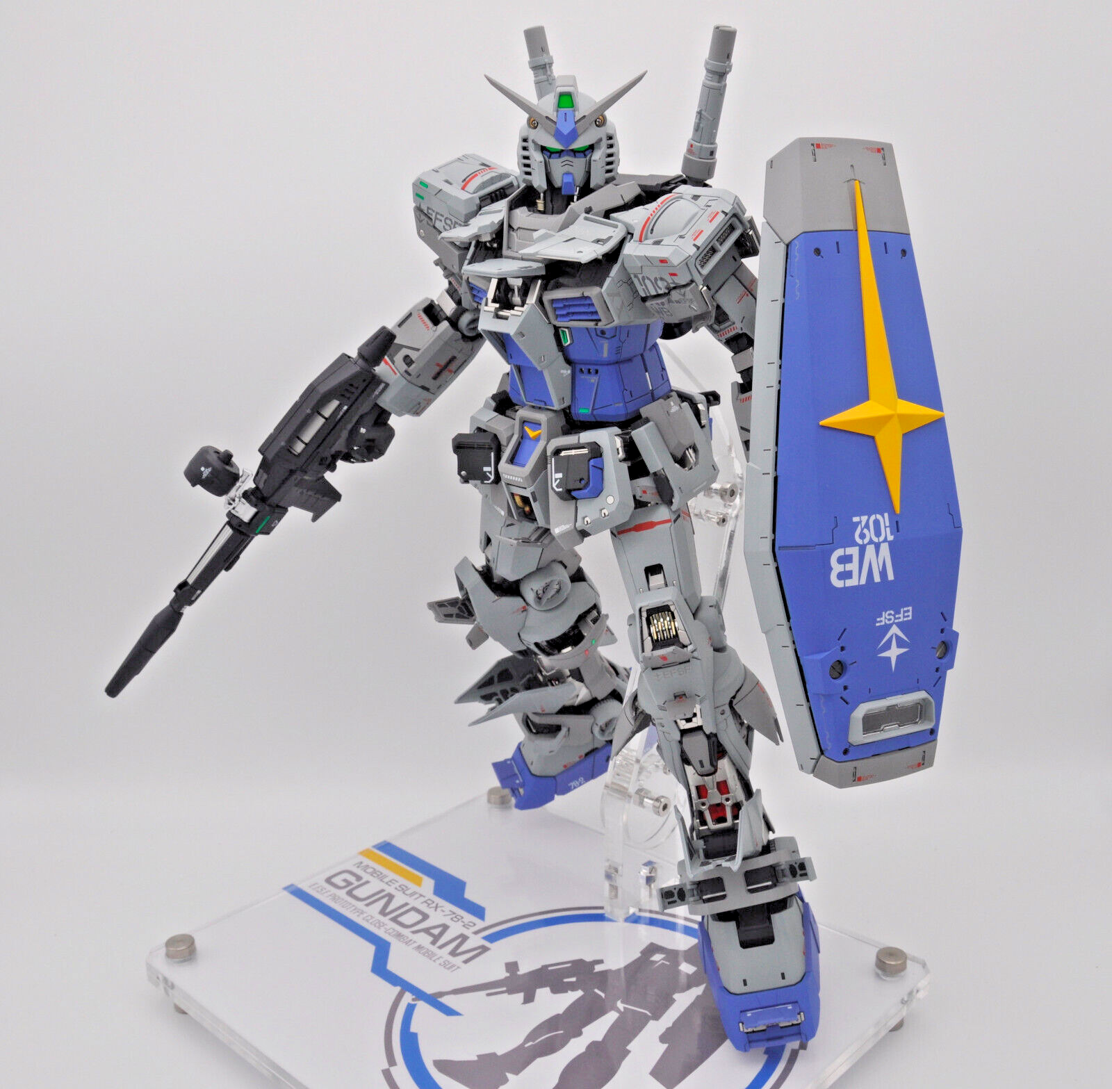 Bandai 1/60 PG Unleashed PGU RX-78 Gundam Custom G3 Bandai 1/60 PG Unleashed PGU RX-78 Gundam Custom G3