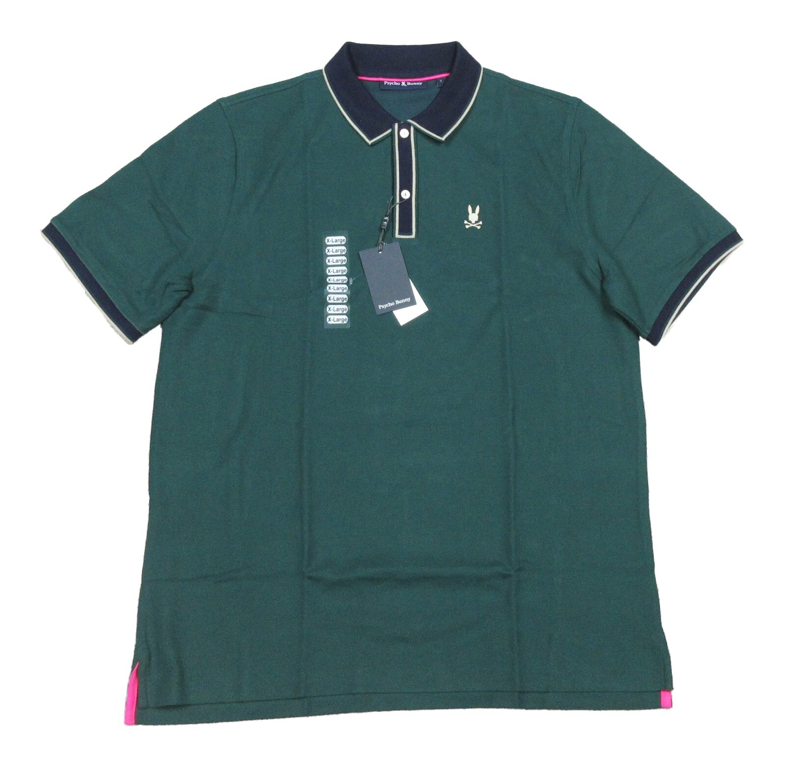 #FR2 ゴルフGreen Rabbit Logo Polo Shirt Men FR2 ゴルフGreen Rabbit Logo Polo Shirt Men